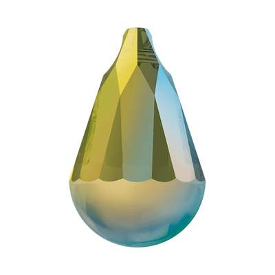 6026 20 mm Crystal Iridescent Green - 48 pcs