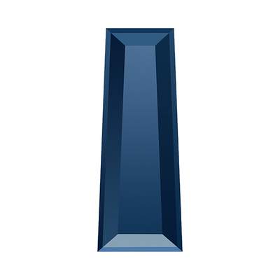 4503 4 x 2 mm Crystal Metallic Blue F - 720 pcs