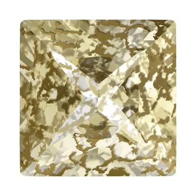 4418 8 mm Crystal Golden Patina F - 216 pcs
