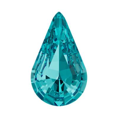 4328 10 x 6 mm Light Turquoise F - 144 pcs