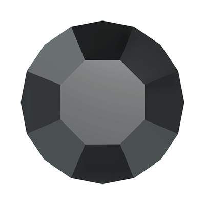 1100 pp 5 Jet Hematite - 1440 pcs