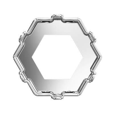 4681/S 14 mm Rhodium 1PH2OH - 72 pcs