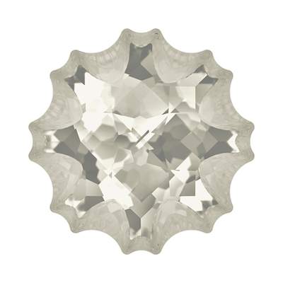 4195 14 mm Crystal Silver Shade F - 24 pcs