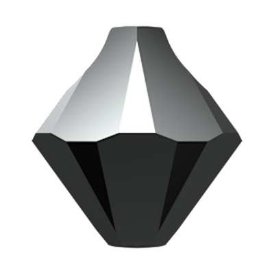 6328 6 mm Crystal Light Chrome 2X - 360 pcs