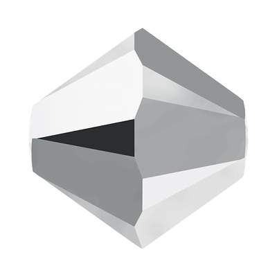 5328 4 mm Crystal Light Chrome 2X - 1440 pcs
