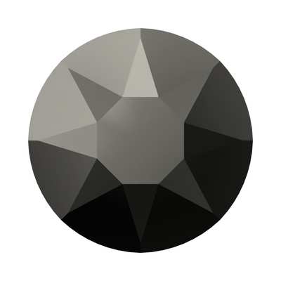 2078 ss 48 Jet Hematite A HF - 96 pcs