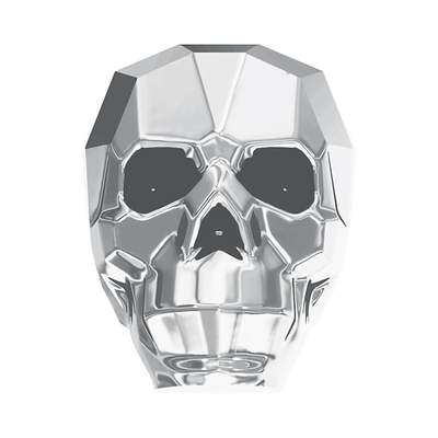 5750 13 mm Crystal Light Chrome - 12 pcs