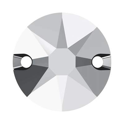 3288 8 mm Crystal Light Chrome F - 144 pcs