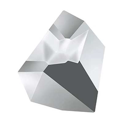 4923 28 x 24 mm Crystal Light Chrome F - 8 pcs