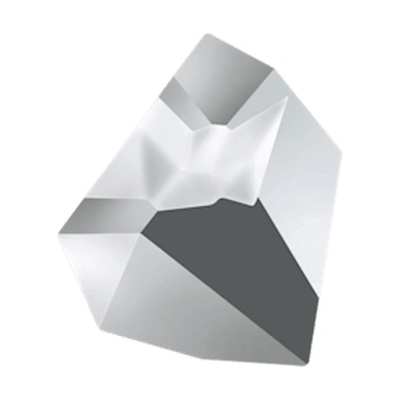 4923 38 x 33 mm Crystal Light Chrome F - 6 pcs