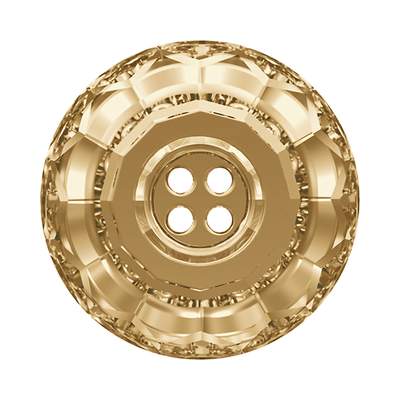 3008 12 mm Crystal Golden Shadow F - 48 pcs