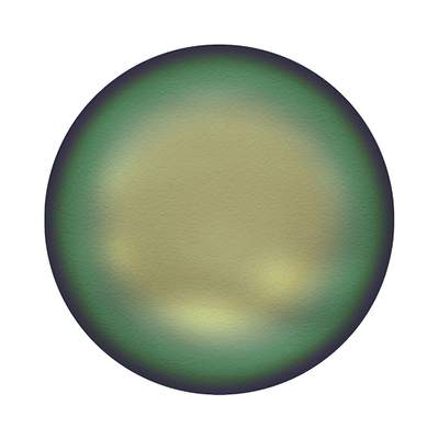 5860 12 mm Crystal Scarabaeus Green Pearl - 100 pcs