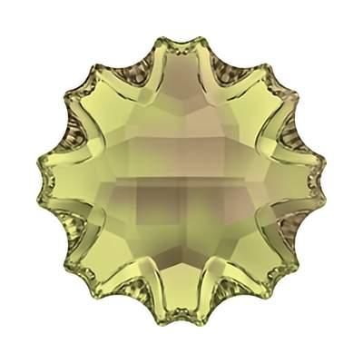 2612 14 mm Crystal Luminous Green F - 36 pcs