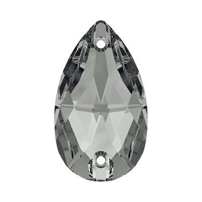 3230 12 x 7 mm Crystal Silver Night - 96 pcs