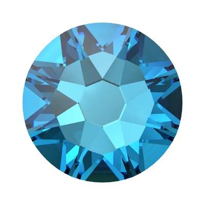 2088 ss 34 Crystal Bermuda Blue F - 144 pcs