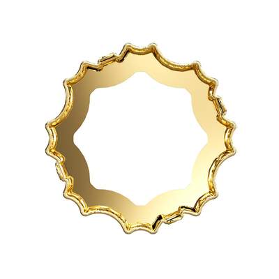 4195/S 22 mm Gold 1PH2O3 - 6 pcs