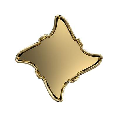 4485/S 10,5 mm Brass 3P00CZ - 96 pcs