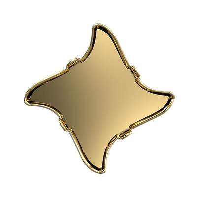 4485/S 17 mm Brass 1P00CZ - 24 pcs