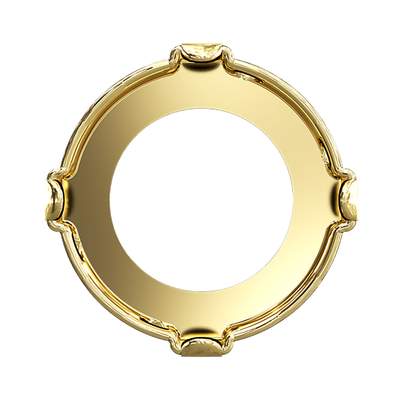 1695/S 10 mm Gold 3PH2O3 - 72 pcs