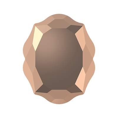 4142 18 x 14 mm Crystal Rose Gold F - 24 pcs
