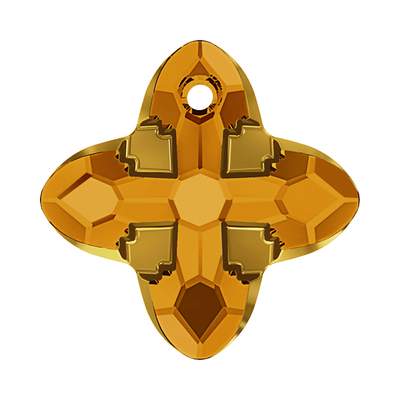 6868 14 mm Topaz Dorado Z - 36 pcs