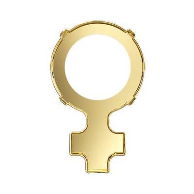 4876/S 30 x 19 mm Gold 1PH2O3 - 10 pcs
