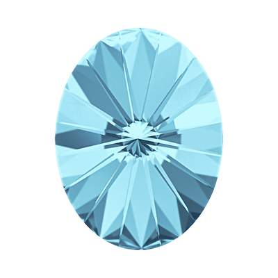 4122 18 x 13,5 mm Aquamarine F - 48 pcs