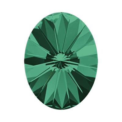 4122 8 x 6 mm Emerald F - 180 pcs