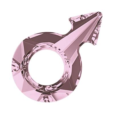 4878 30 x 19 mm Crystal Antique Pink - 10 pcs