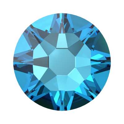 2088 ss 40 Crystal Bermuda Blue F - 144 pcs