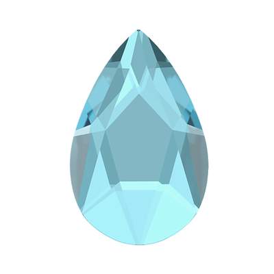 2303 14 x 9 mm Aquamarine M HF - 72 pcs