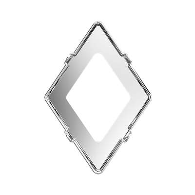 4929/S 24 x 17 mm Rhodium 1PH2OH - 15 pcs
