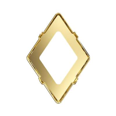 4929/S 24 x 17 mm Gold 1PH203 - 15 pcs