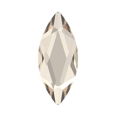 2201 14 x 6 mm Crystal Silver Shade F - 72 pcs