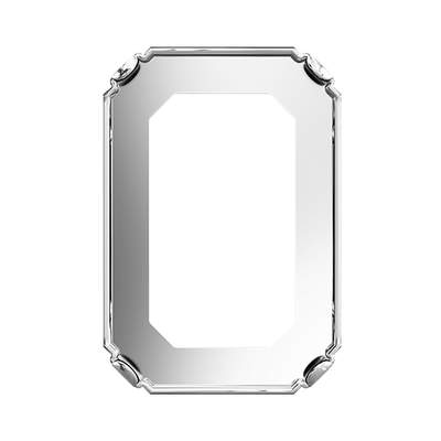 4627/S 37 x 25,5 mm Rhodium 3PH2OH - 12 pcs