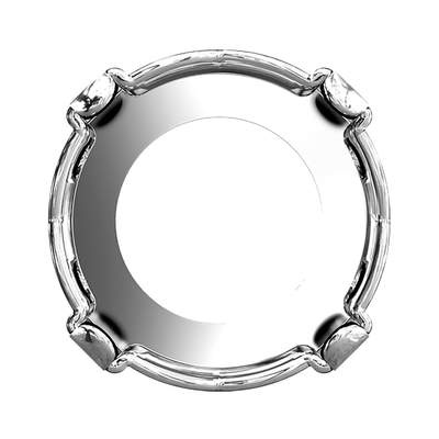 1088/S ss 48 Rhodium 3PH2OH - 144 pcs