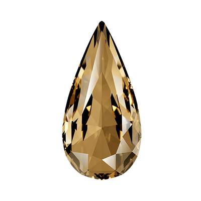 4322 10 x 5 mm Crystal Golden Shadow F - 72 pcs