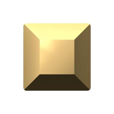 2400 3 mm Crystal Aurum F - 1440 pcs