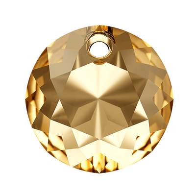 6430 8 mm Crystal Golden Shadow - 72 pcs