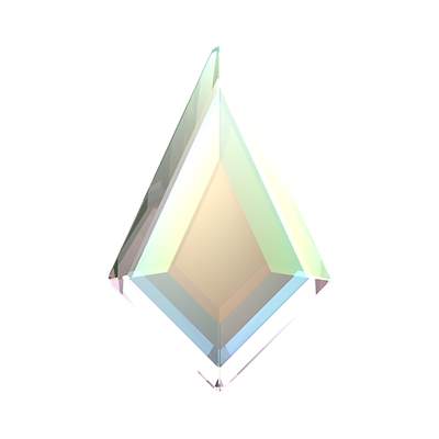 2771 8,6 x 5,6 mm Crystal AB F - 216 pcs