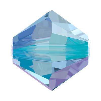5328 3 mm Light Sapphire Shimmer 2X - 1440 pcs