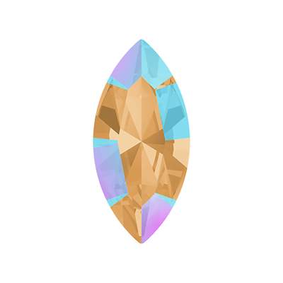 4228 10 x 5 mm Light Colorado Topaz Shimmer F - 360 pcs