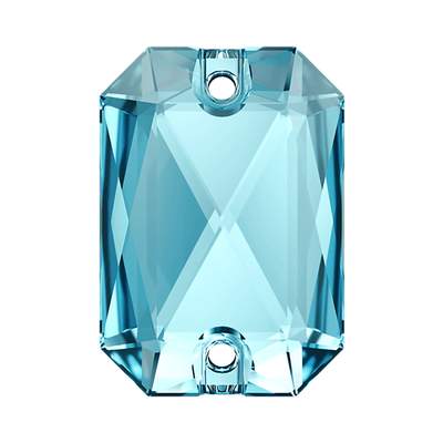3252 14 x 10 mm Aquamarine F - 36 pcs