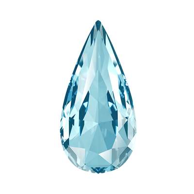 4322 22 x 11 mm Aquamarine F - 15 pcs