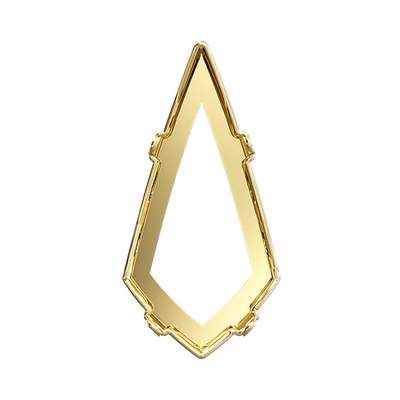 4731/S 18 x 9 mm Gold 3PH2O3 - 48 pcs