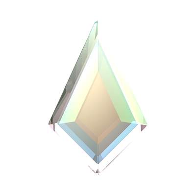 2771 6,4 x 4,2 mm Crystal AB F - 288 pcs