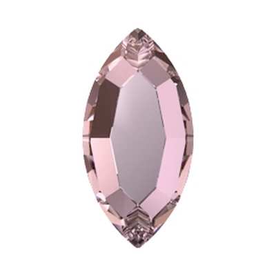 2200 8 x 4 mm Crystal Antique Pink F - 360 pcs
