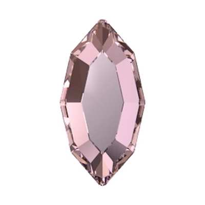 2200 4 x 2 mm Crystal Antique Pink F - 720 pcs