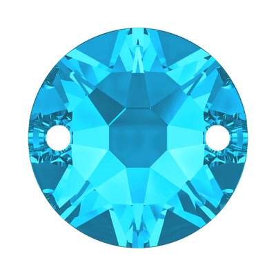 3288 8 mm Aquamarine F - 144 pcs