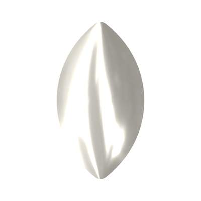 2208/4 10 x 5,5 mm Crystal White Pearl W_PRHF - 288 pcs